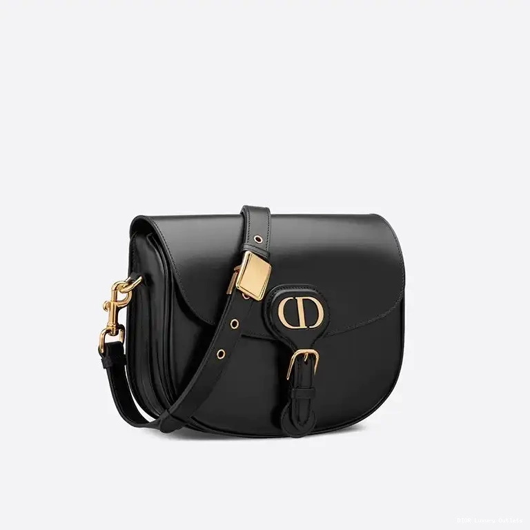 Cheap Bag Medium Bobby Black Box Dior Calfskin 0419 Luxury
